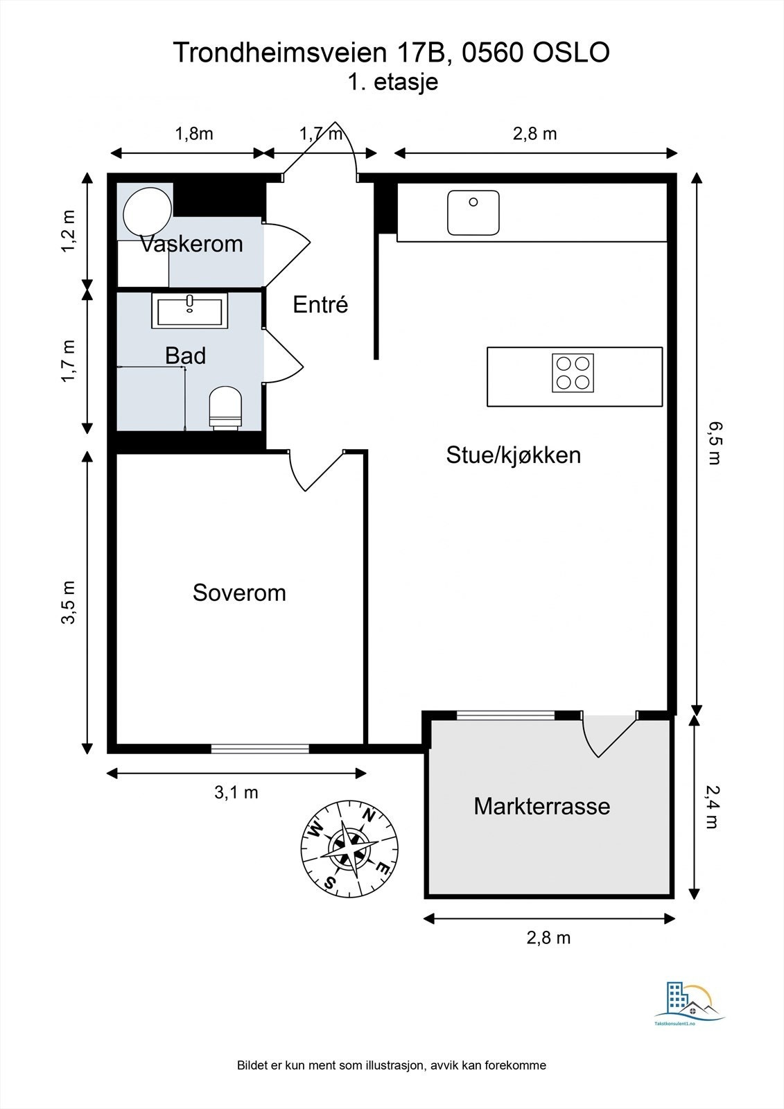 - Plantegning - Galleribilde