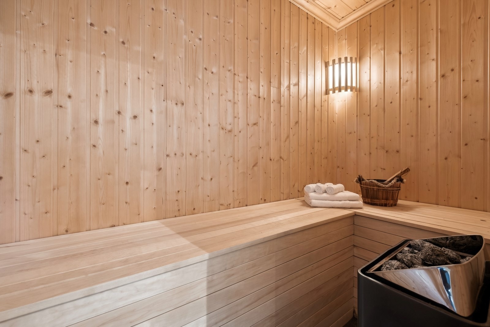 Deilig badstue, perfekt for avslapning og velvære etter en lang dag. Galleribilde