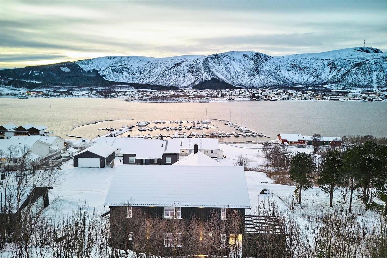 Eiendommen kan skilte med gode solforhold Galleribilde