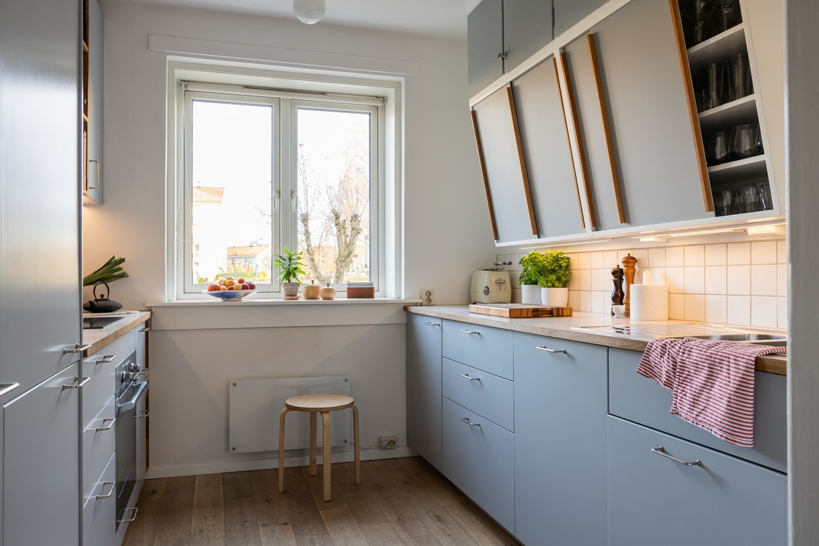 Moderne og stilfull 3-roms med sjarmerende kjøkken. Galleribilde