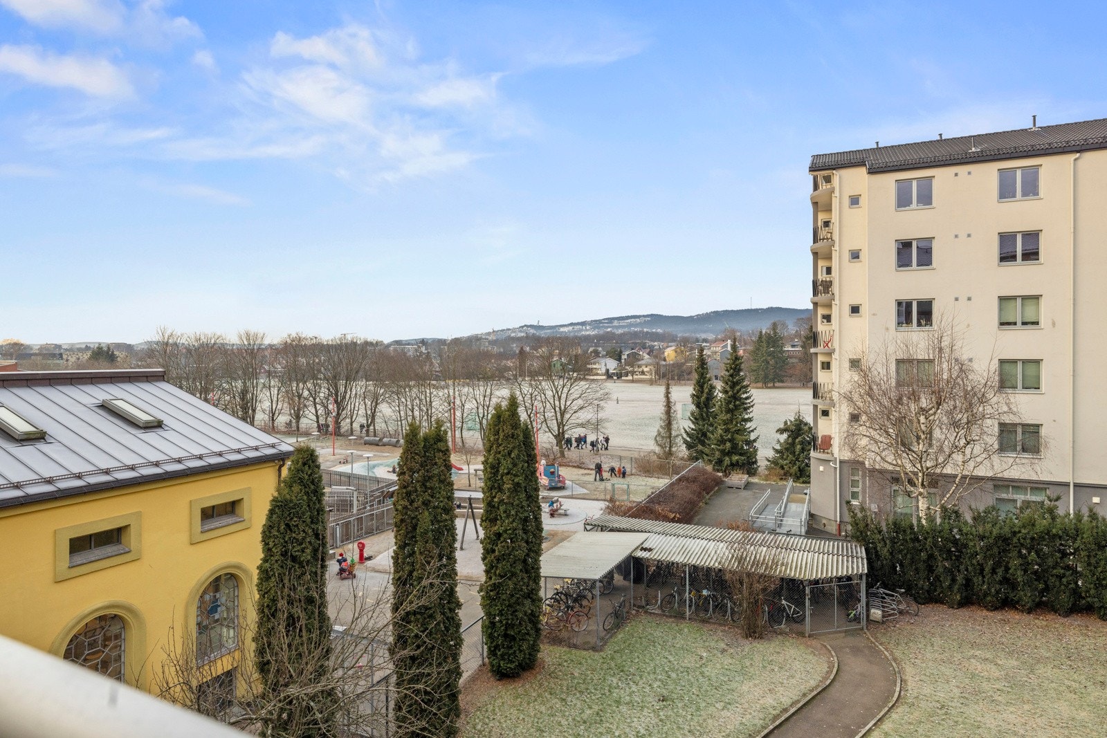 Utsikt over voldsløkka Galleribilde