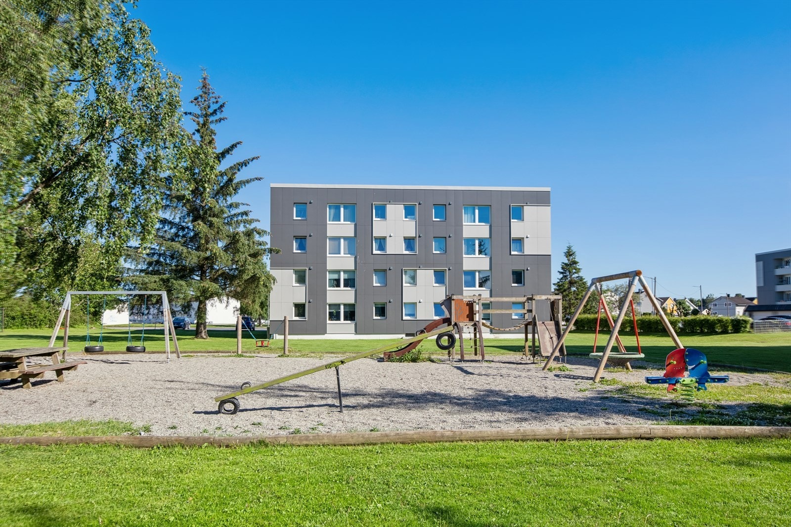Barnevennlig og populært borettslag Galleribilde