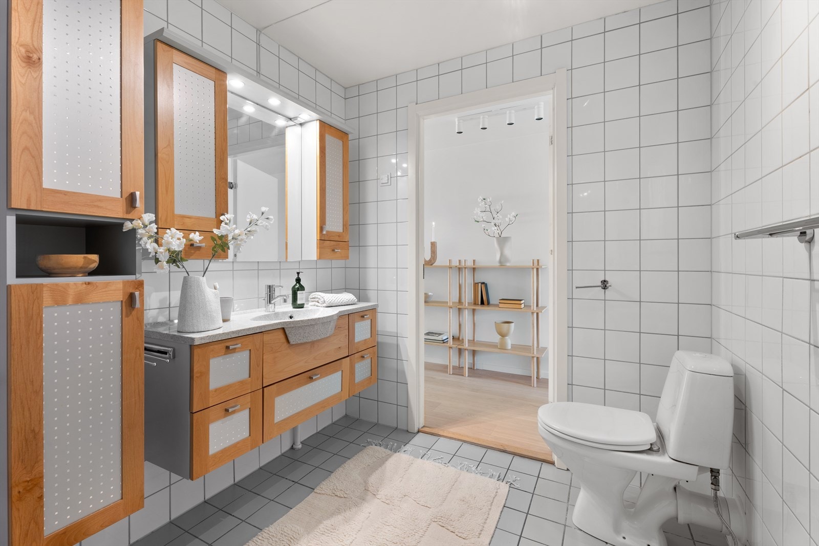 Opplegg for vaskemaskin og tørketrommel Galleribilde