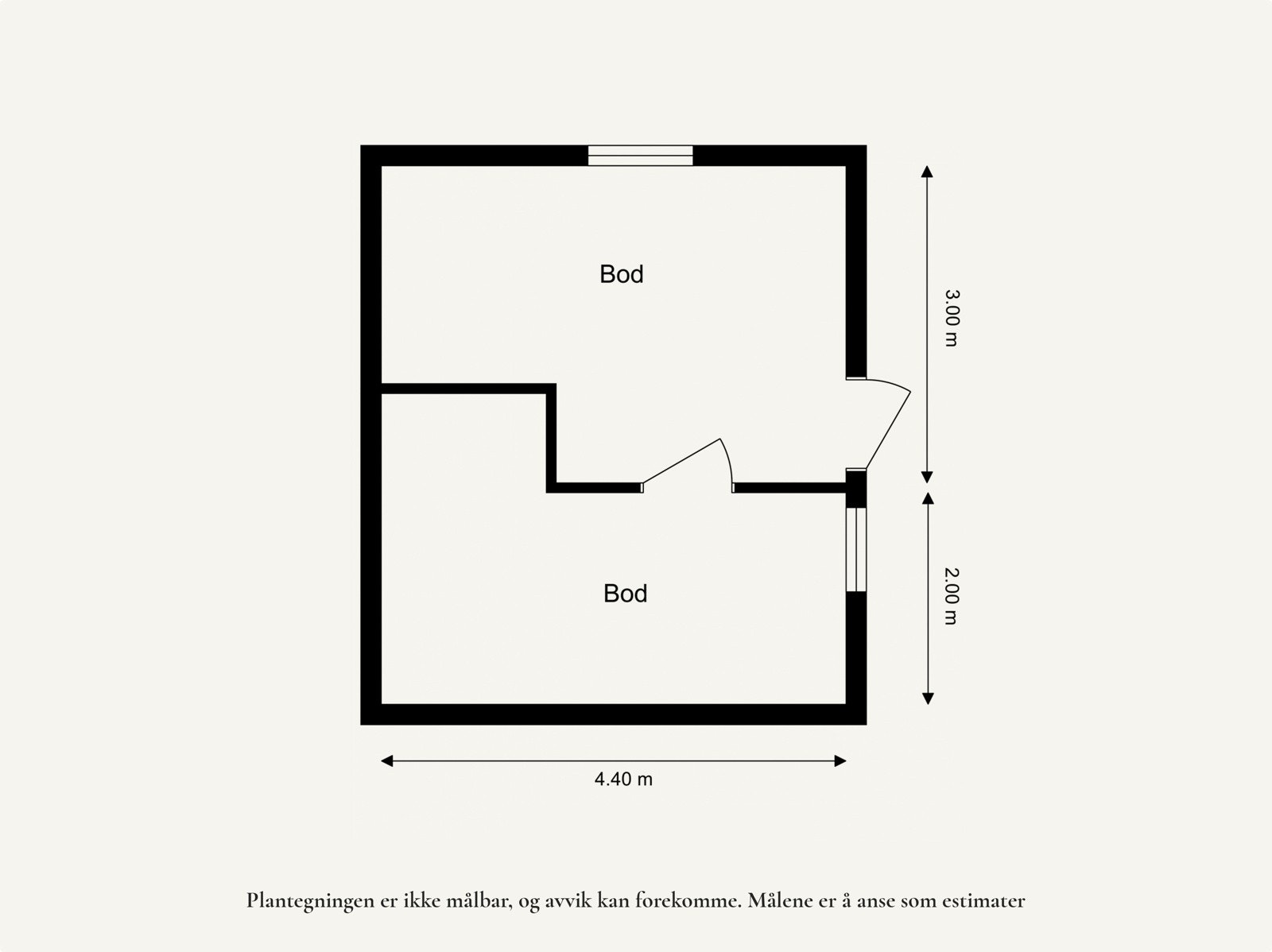 Plantegning kjeller. Galleribilde