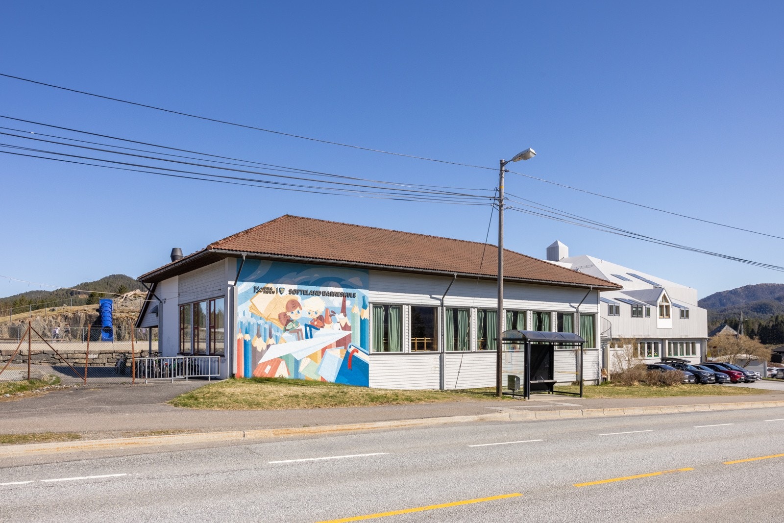 Søfteland barneskole. Galleribilde