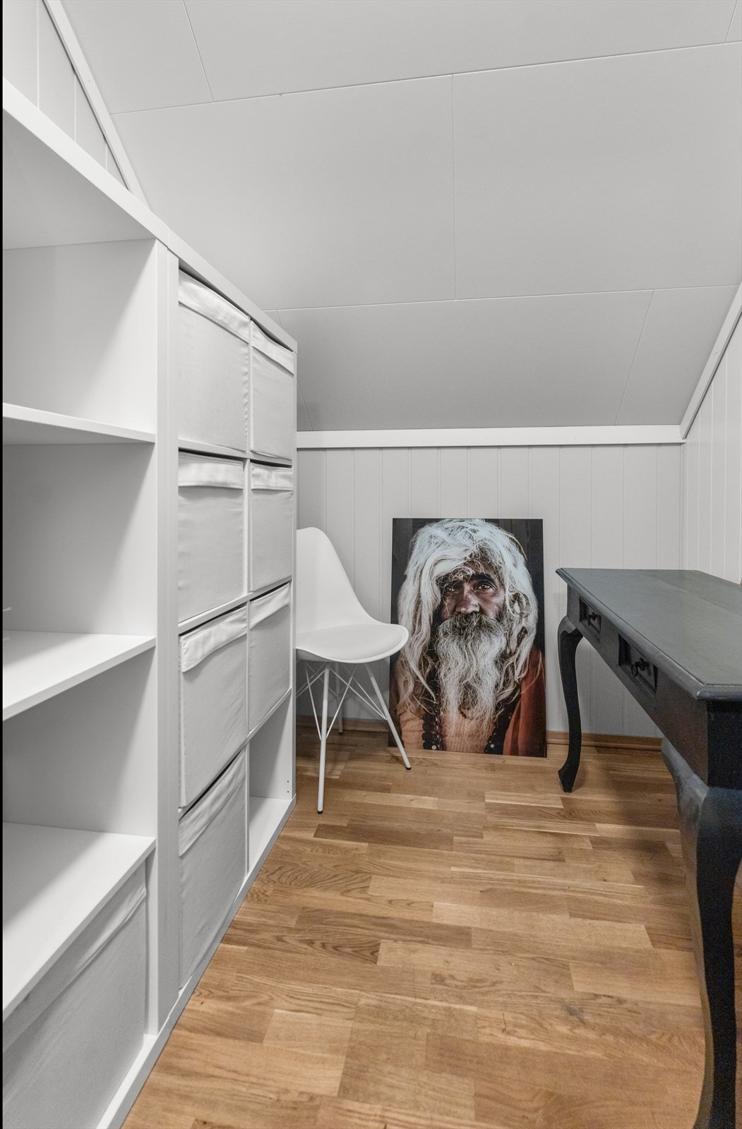 Boden har gode oppbevaringsmuligheter. Galleribilde