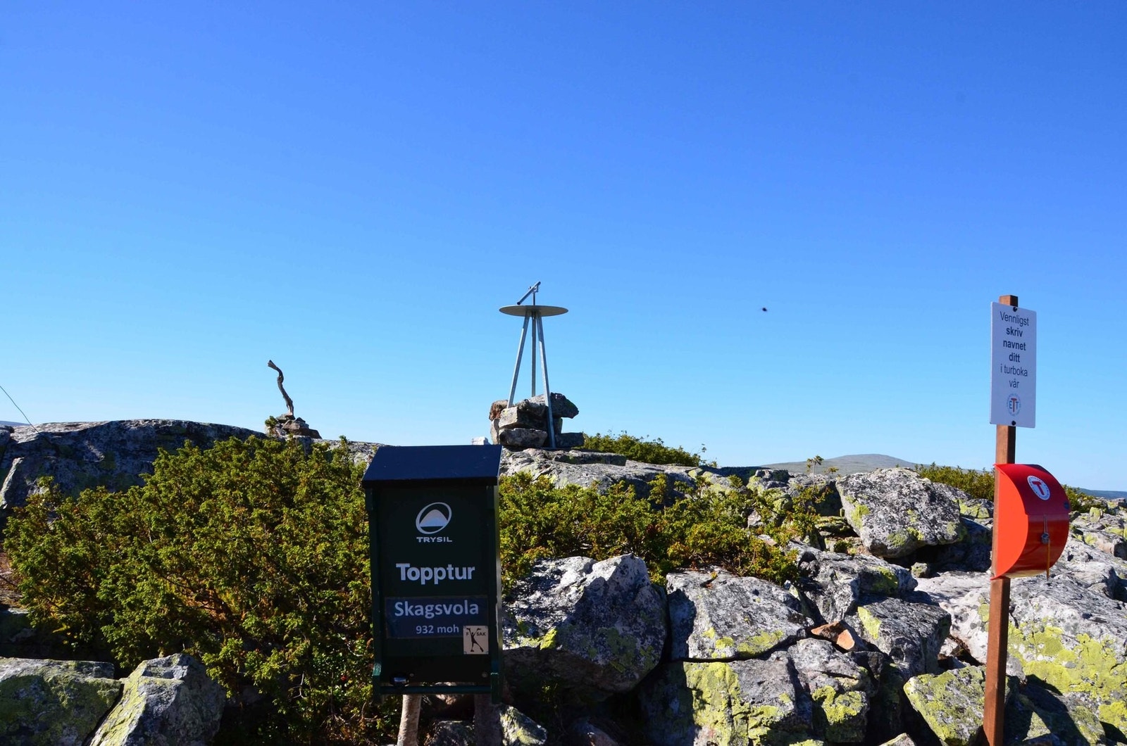 Topptur til Skagsvola er en fin tur i Trysilfjellet Galleribilde