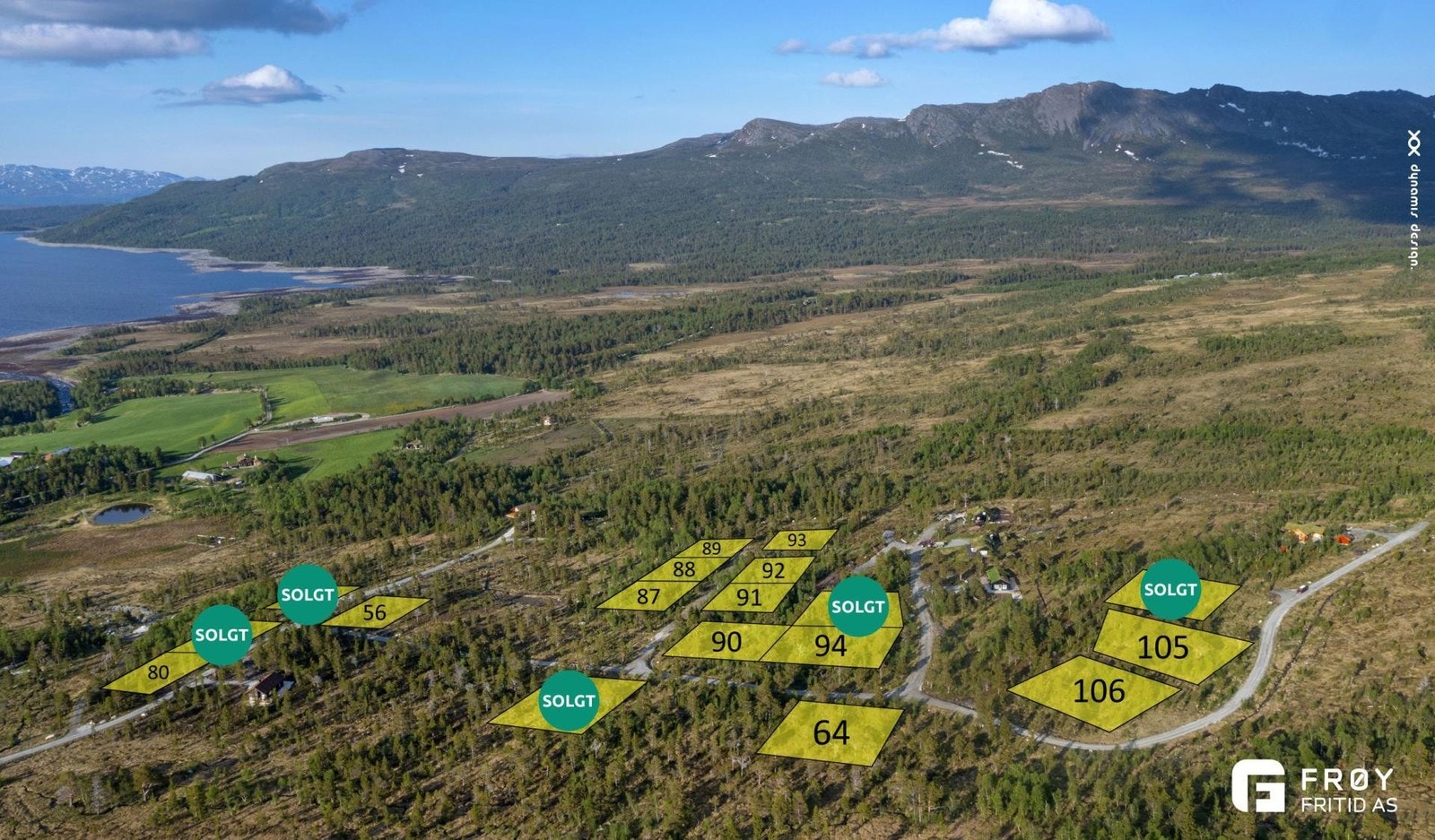 Tomteområdet Dalaseter Galleribilde