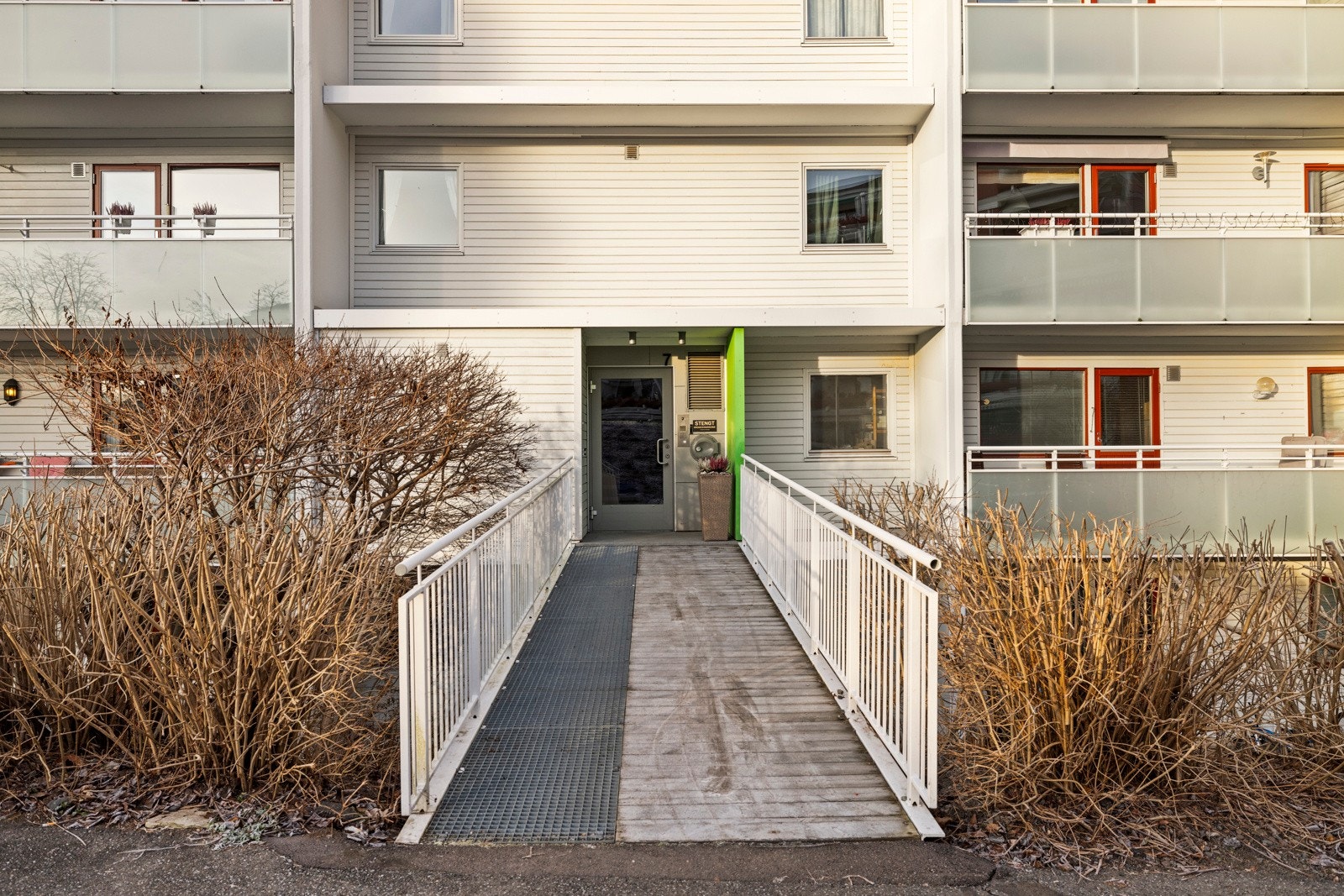 Inngangsparti Galleribilde