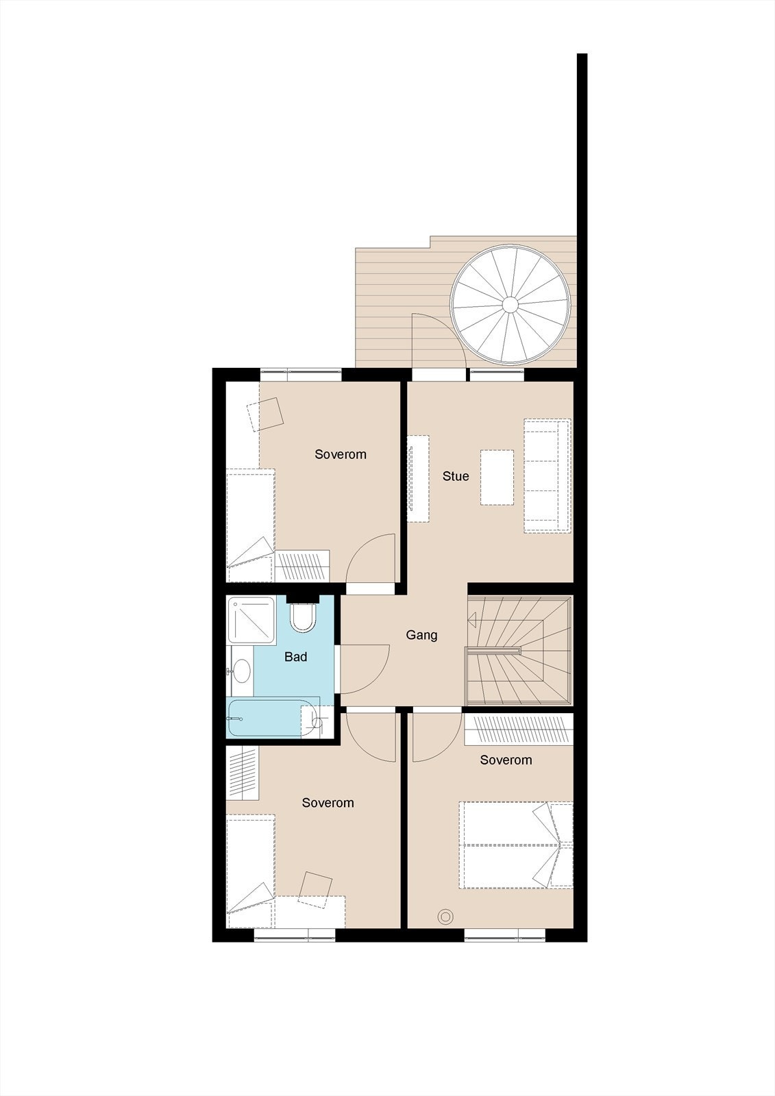 Presentasjon av 2. etasje Galleribilde