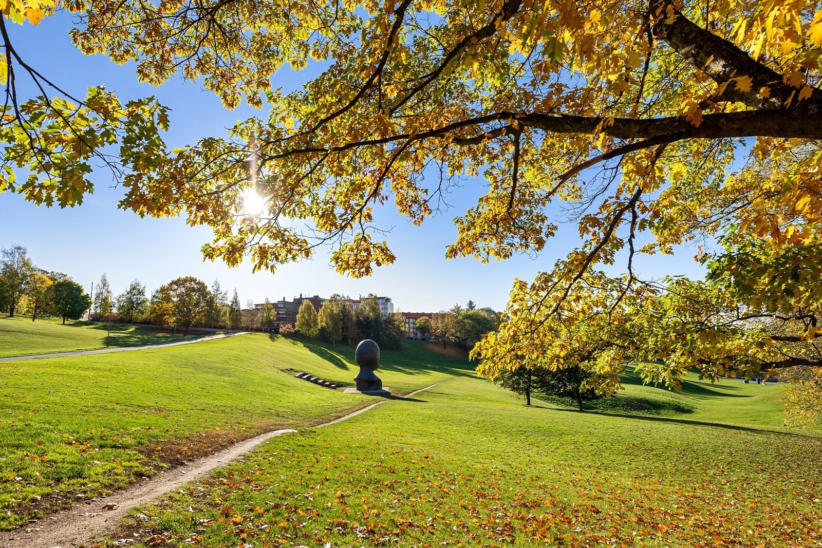 Kort vei til flotte Torshovdalen Galleribilde
