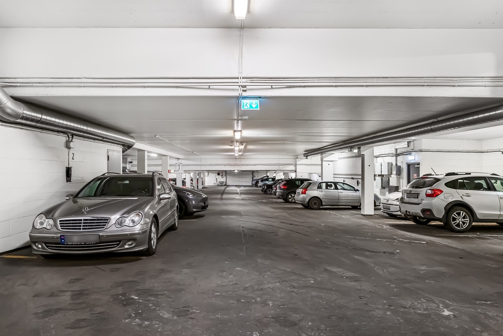 Muligheter for å leie garasjeplass ved ledighet. Galleribilde