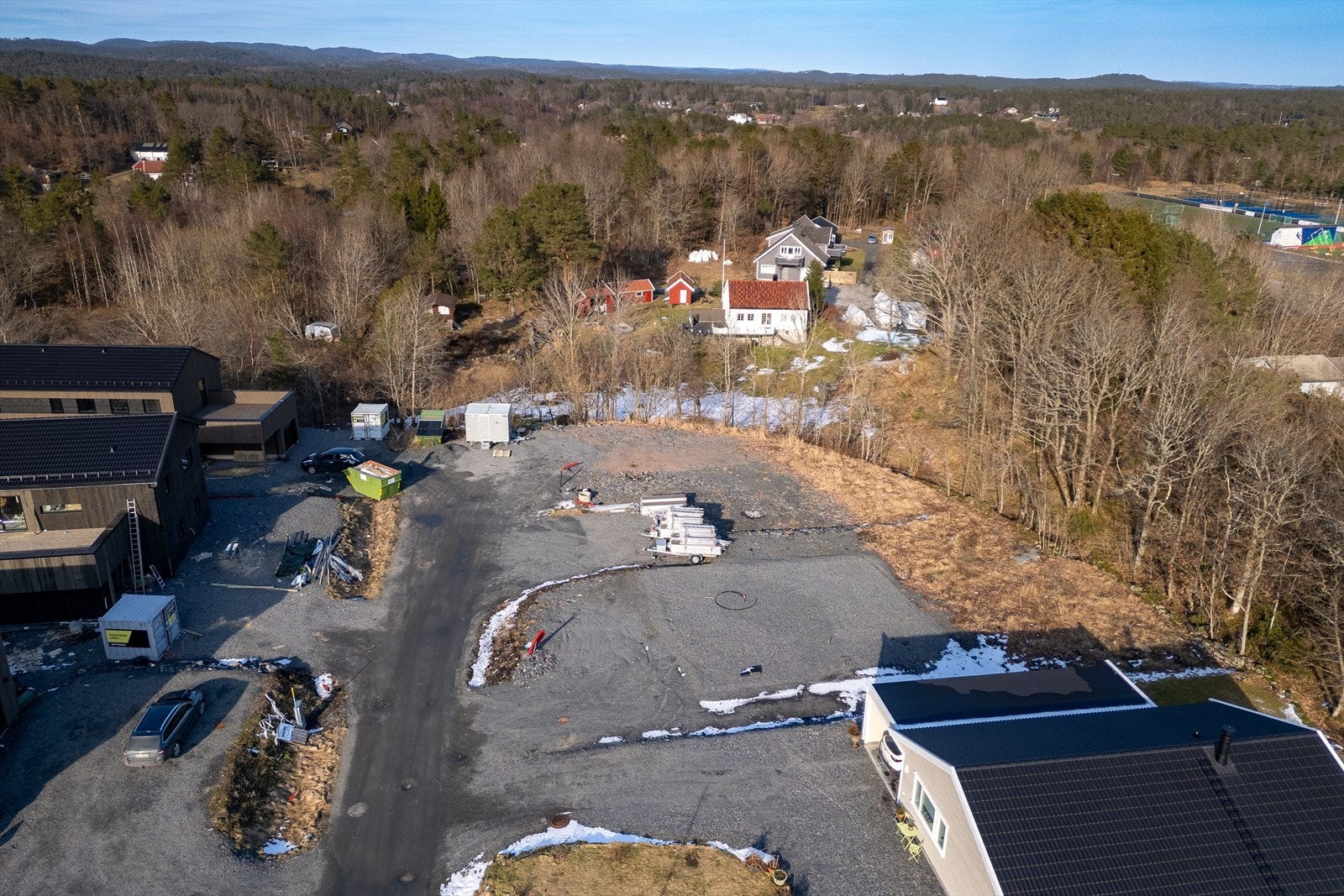 Endetomt innerst i blindvei Galleribilde