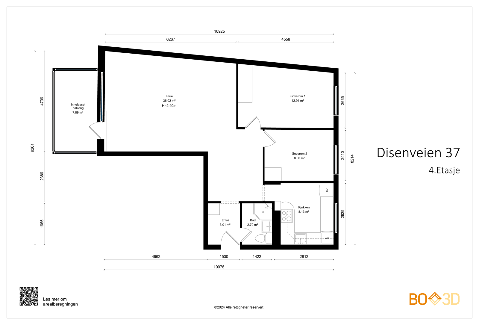 Plantegning. Galleribilde