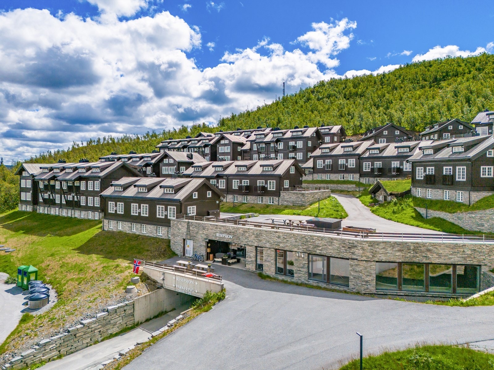 Havsdalsgrenda i sommerdrakt. Galleribilde