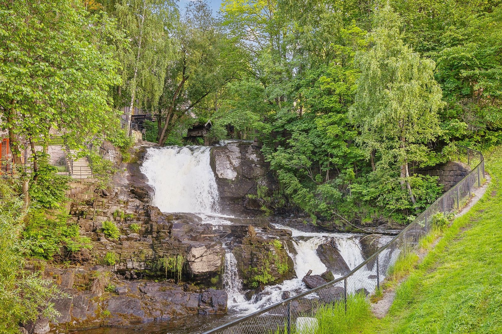 Akerselva med umiddelbar nærhet. Galleribilde