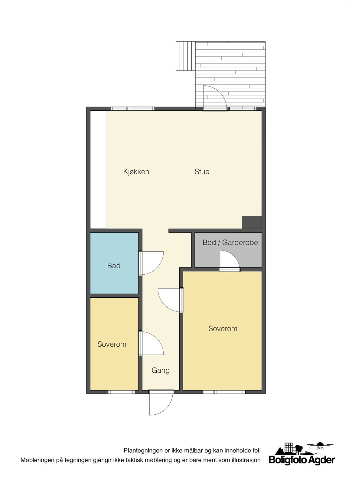 Planskisse Galleribilde