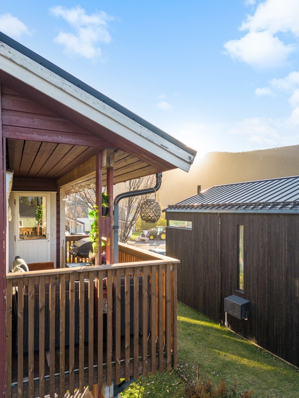 Her kan du nyte solnedganger og varme sommerdager. Galleribilde