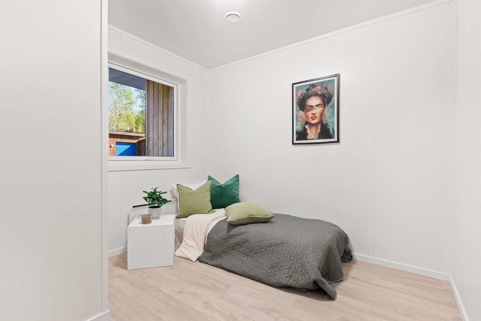 Se soverom nr 2 med alternativ møblering (digital styling) Galleribilde