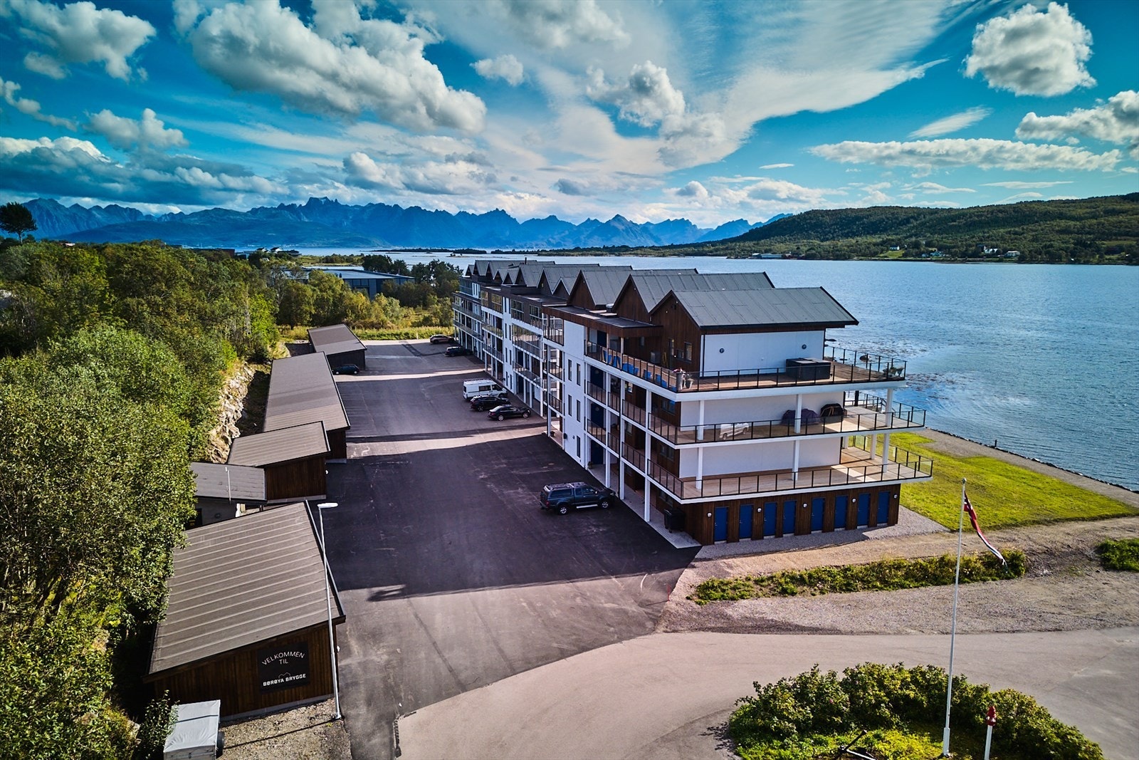 Vakkert og stille og likevel nært både sentrum og sjøen. Galleribilde