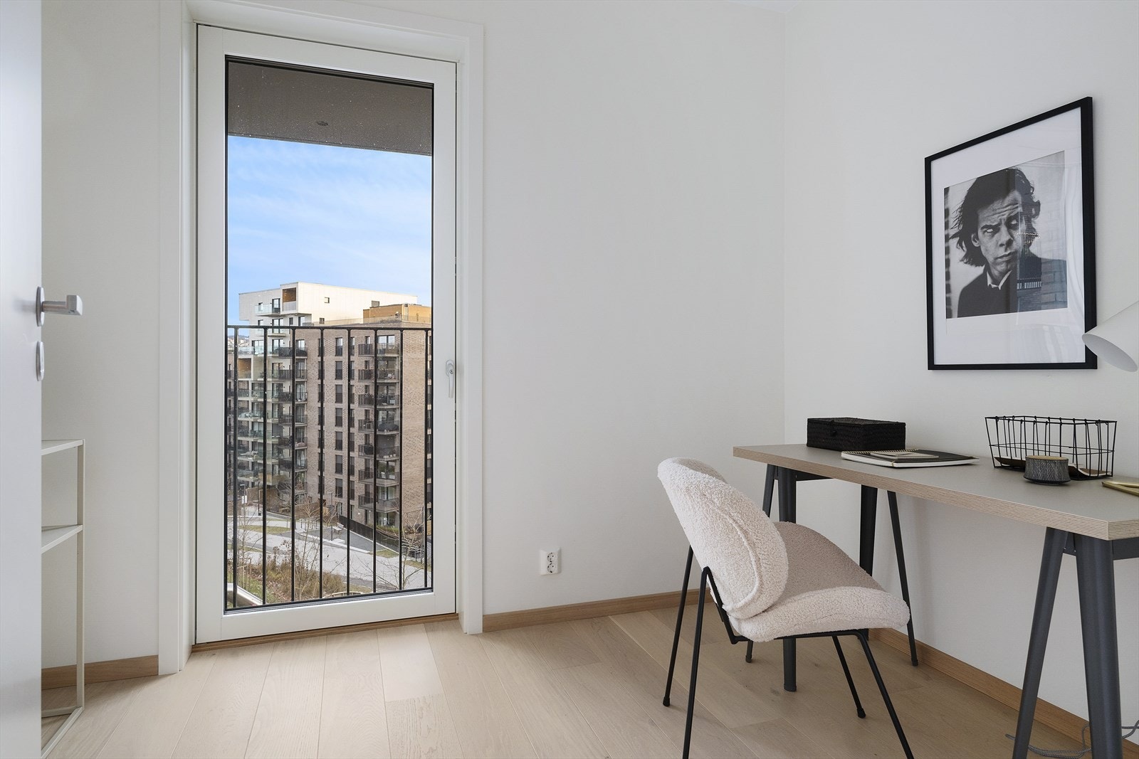 Soverom II og III har begge fransk balkong og begge passer fint som barnerom, gjesterom eller kontor Galleribilde