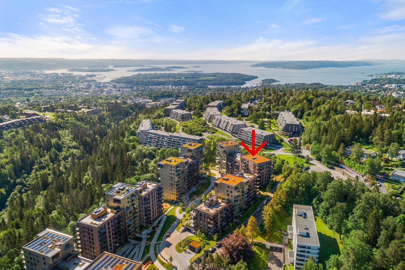 Aslakveien 26 C ved anvist pil Galleribilde