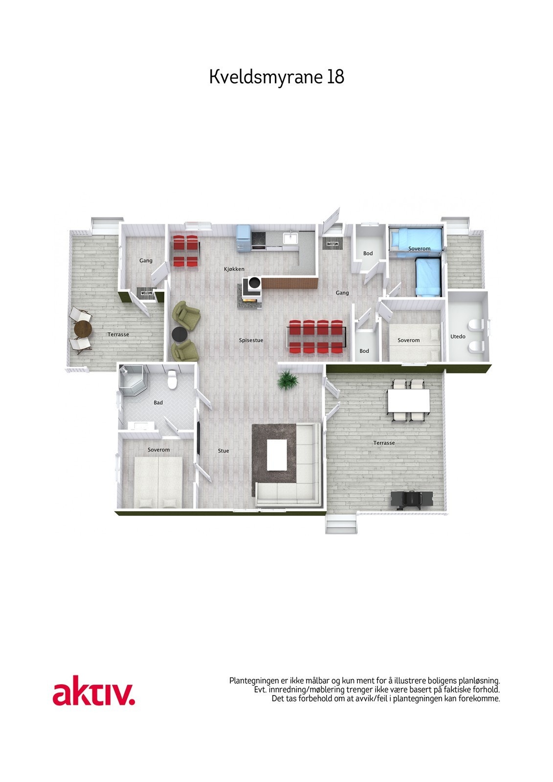 Kveldsmyrane 18 - 3D - Kveldsmyrane 18 - Letterhead Galleribilde