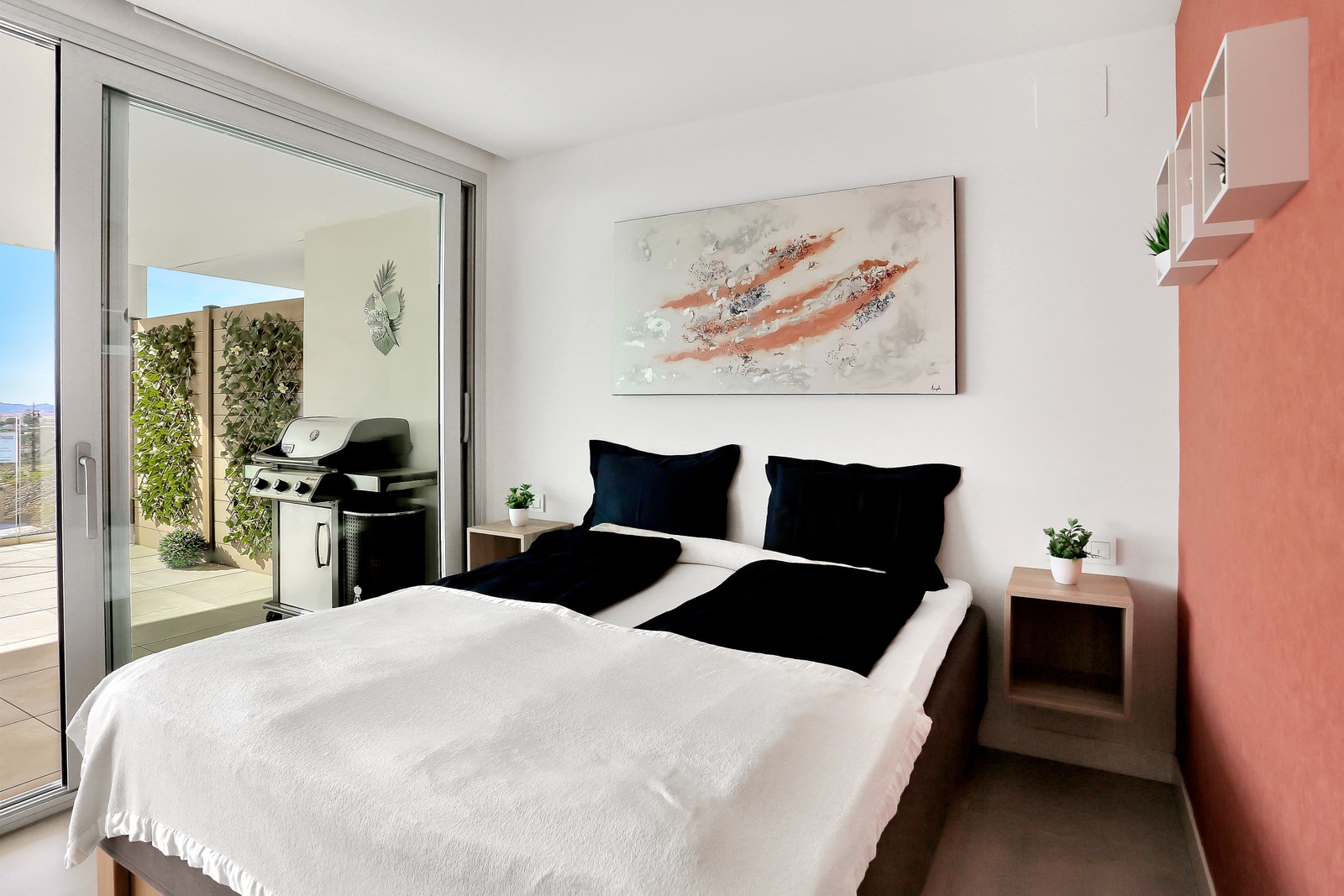 Hovedsoverom med norsk seng. Galleribilde