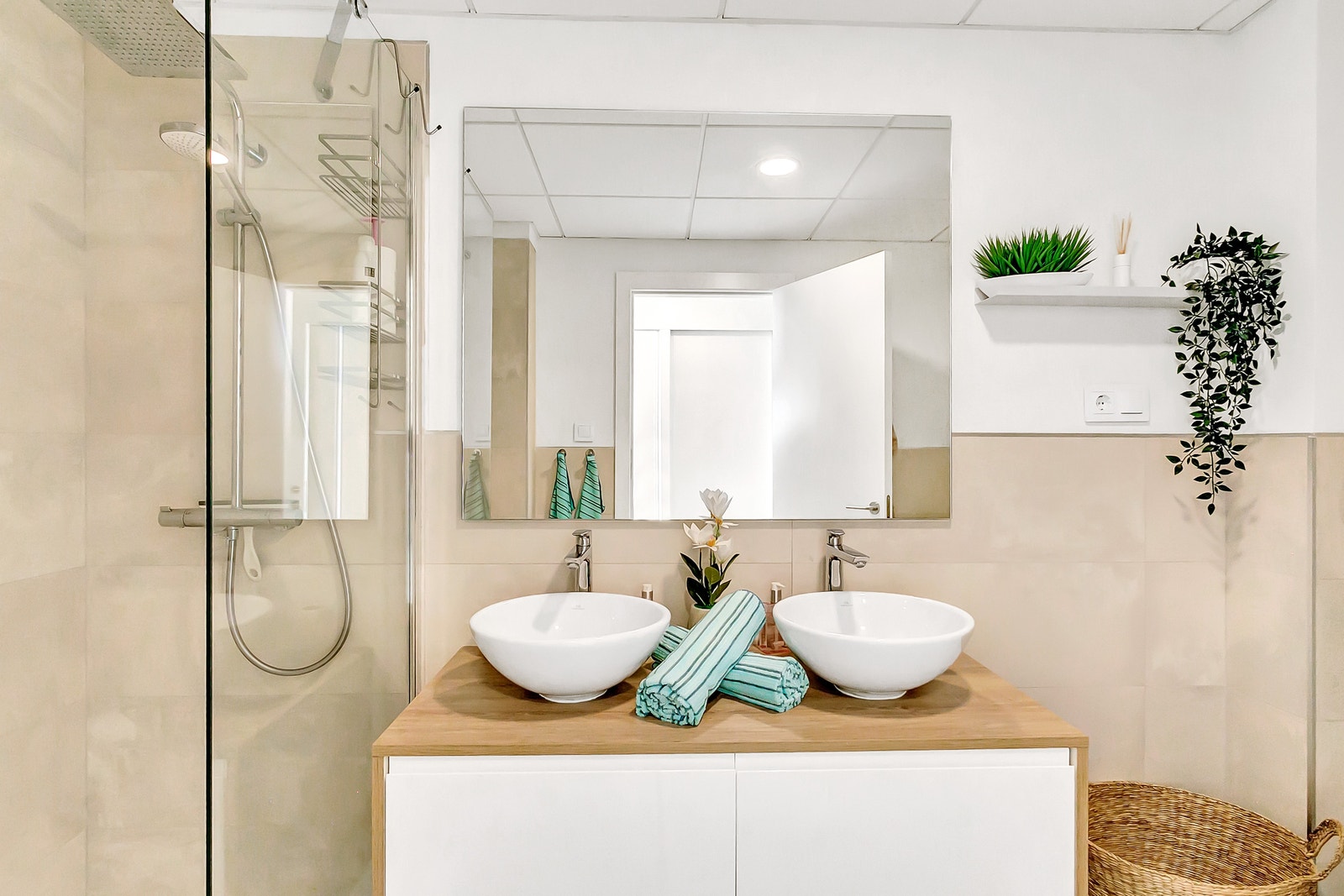 Baderom tilhørende hovedsoverom. Galleribilde