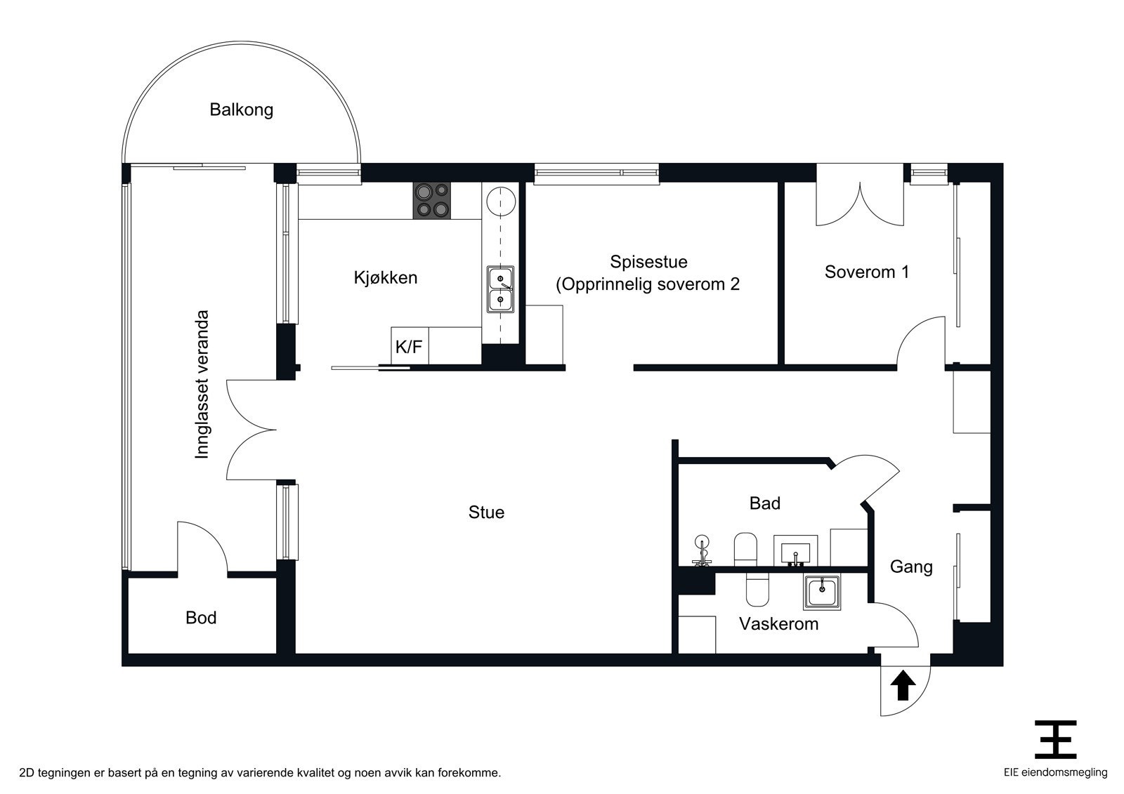Innholdsrik og praktisk planløsning Galleribilde
