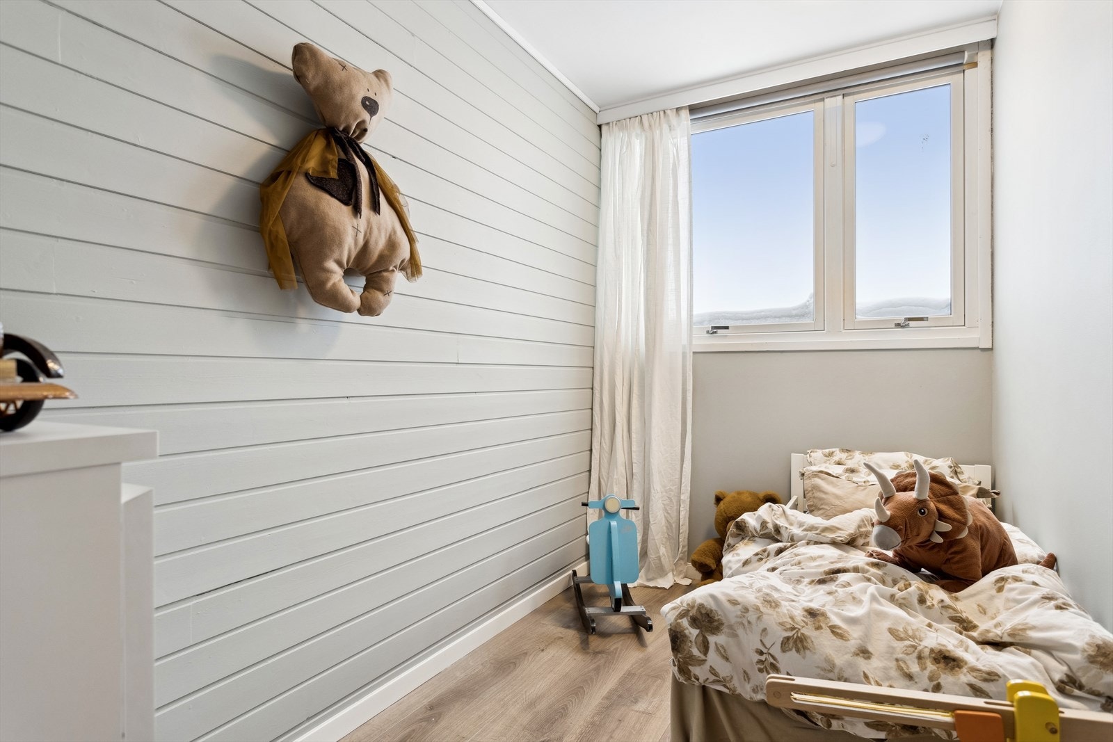 Med tre soverom får man gode valgmuligheter. Galleribilde