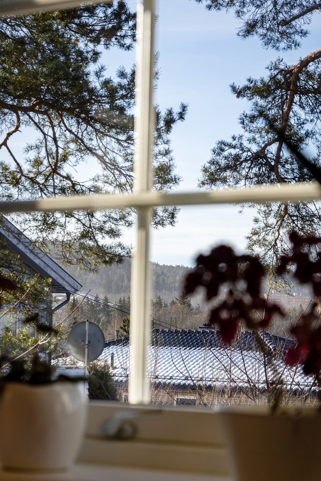 Utsyn fra kjøkkenet Galleribilde