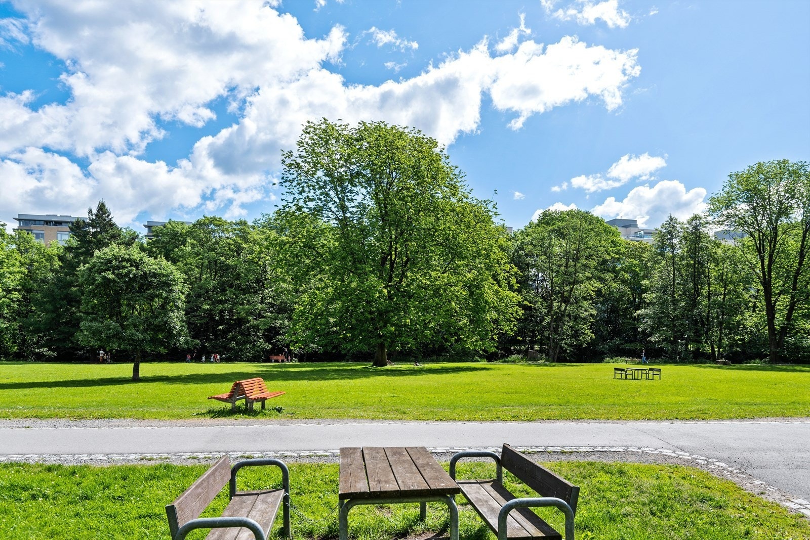 Idylliske Bjølsendumpa langs idylliske Akerselva ligger en kort spasertur fra leiligheten. Galleribilde