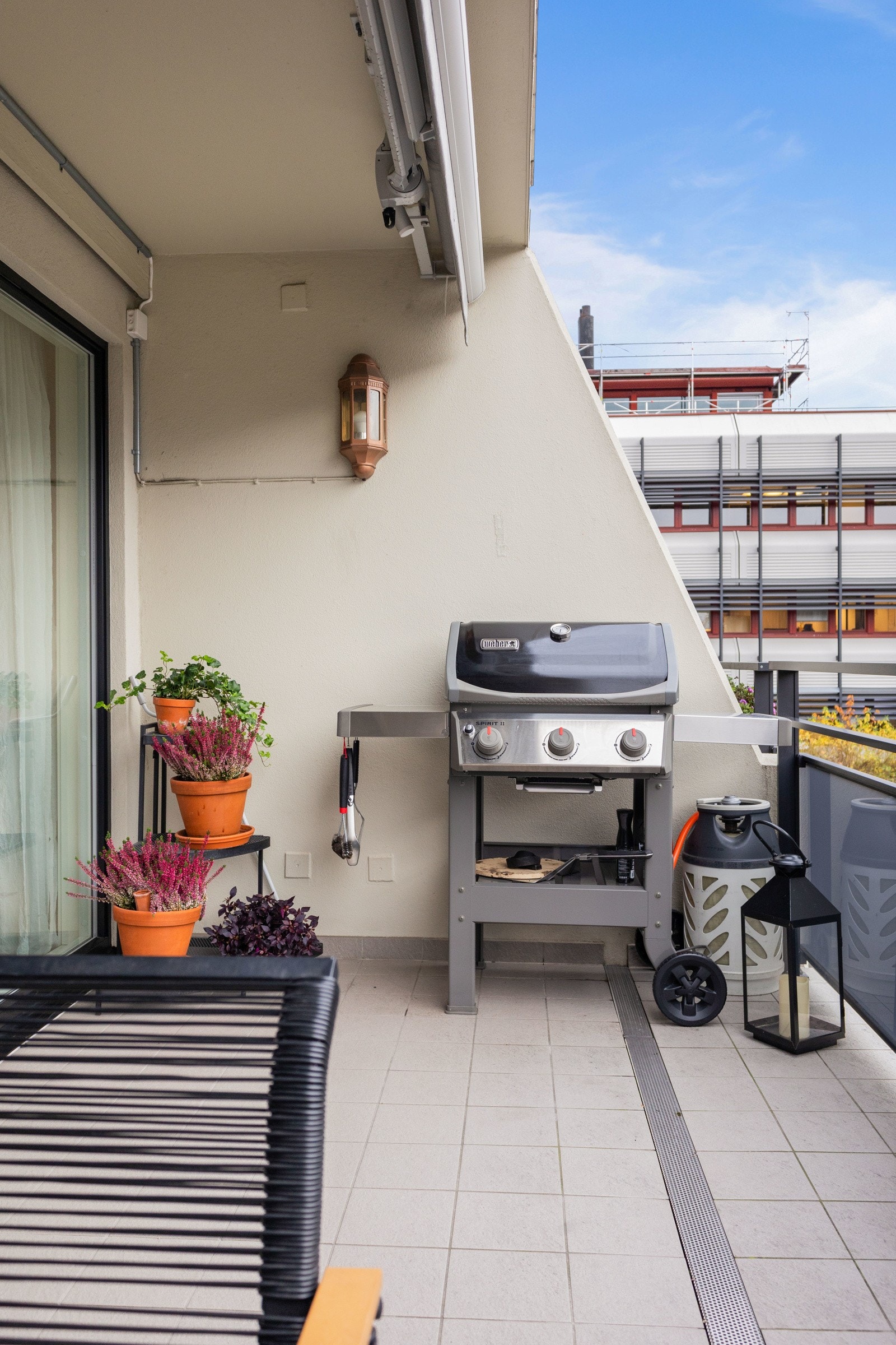 Her er det god plass til grill. Galleribilde