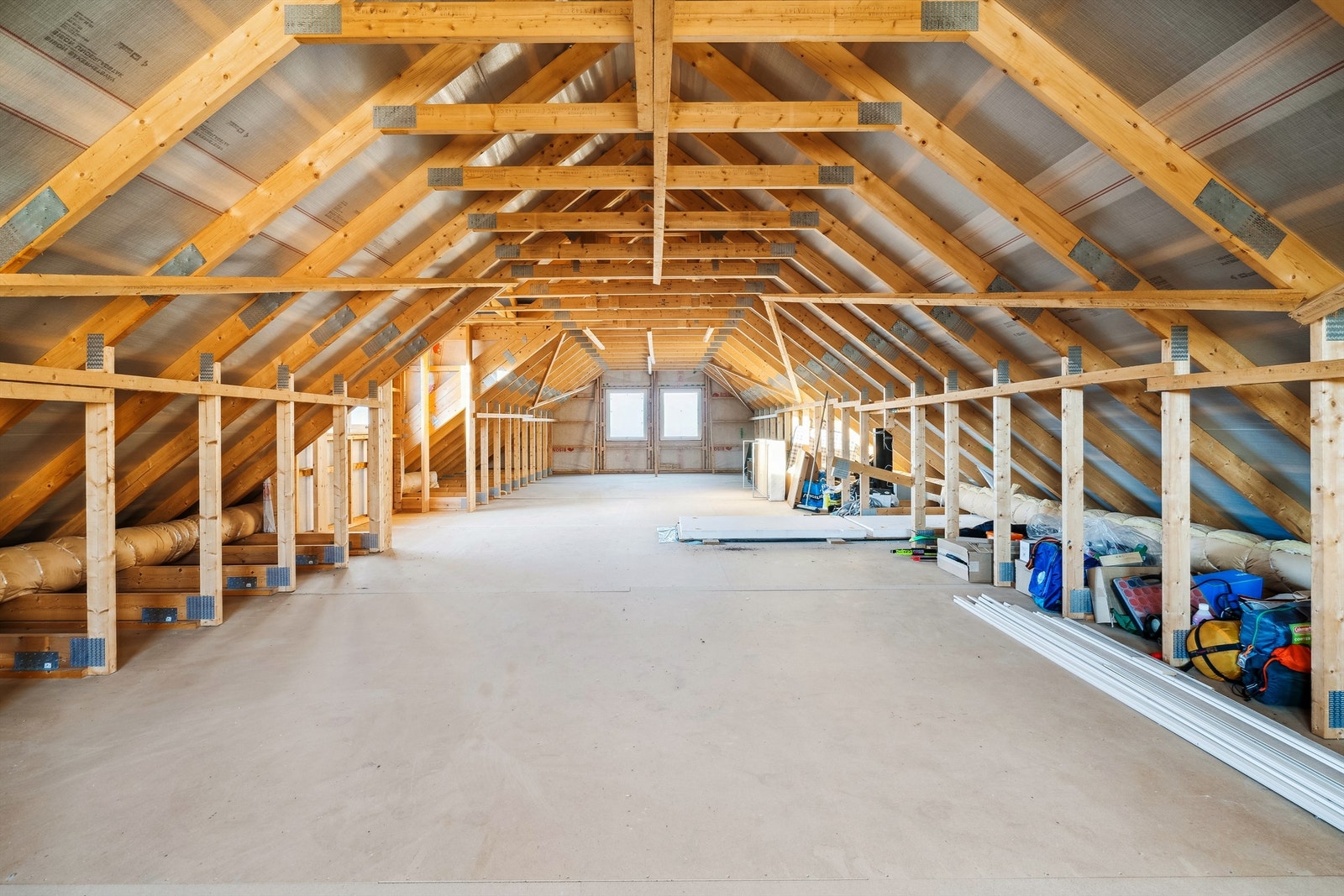 Uinnredet loft/hems Galleribilde