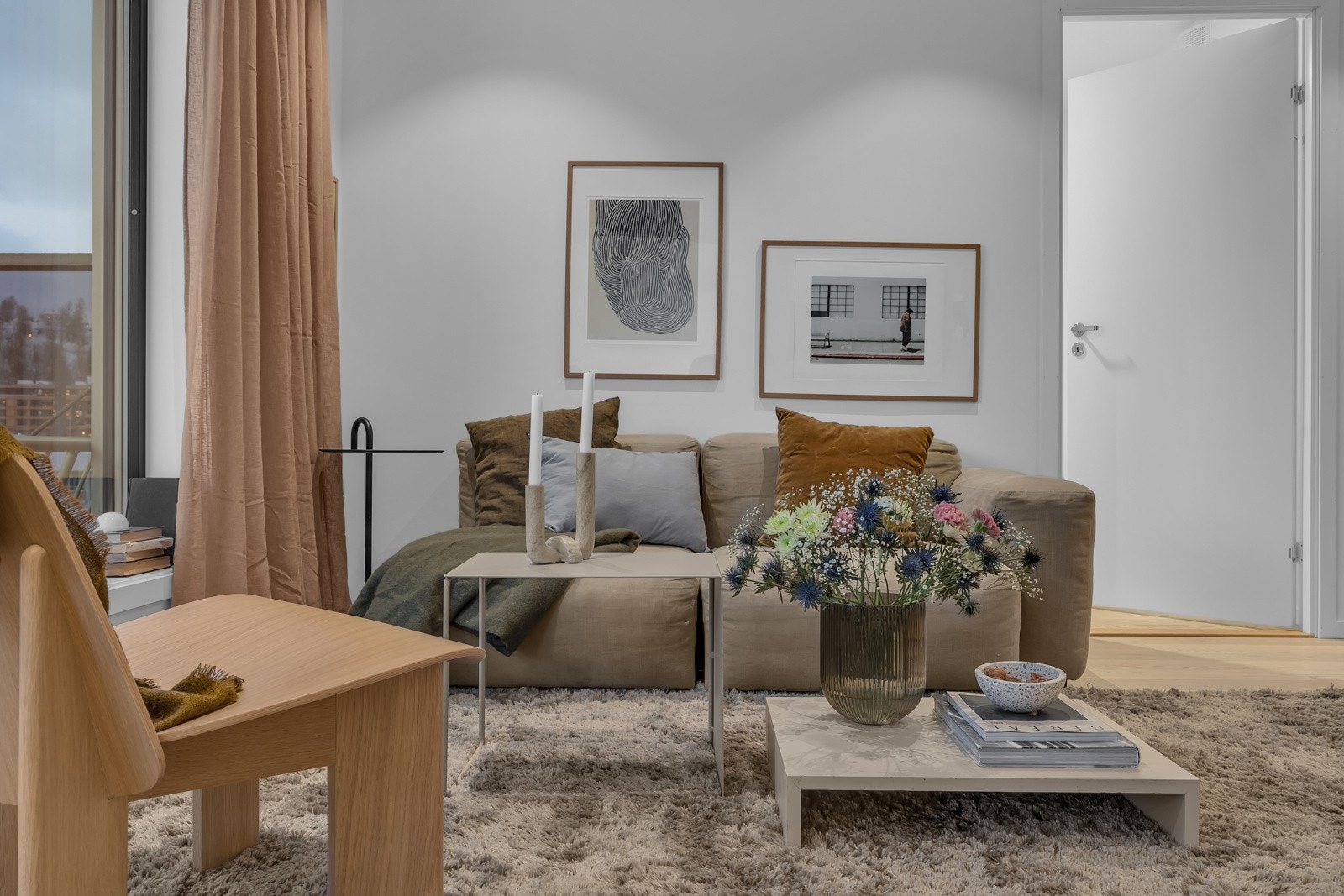 I motsatt ende av leiligheten finner du soverom 2 Galleribilde