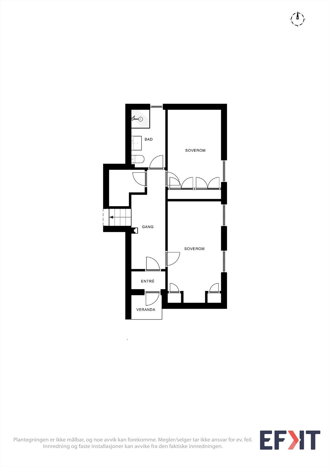 Plantegning mellomplan. Galleribilde