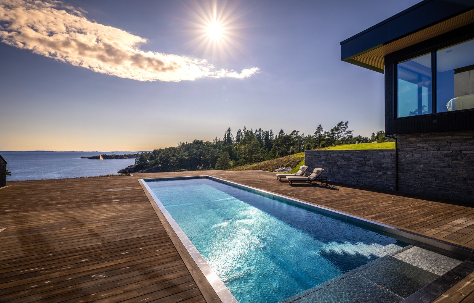 - Her har man alt man kunne ønske seg i både bolig og fritidsbolig, samlet i ett - Galleribilde