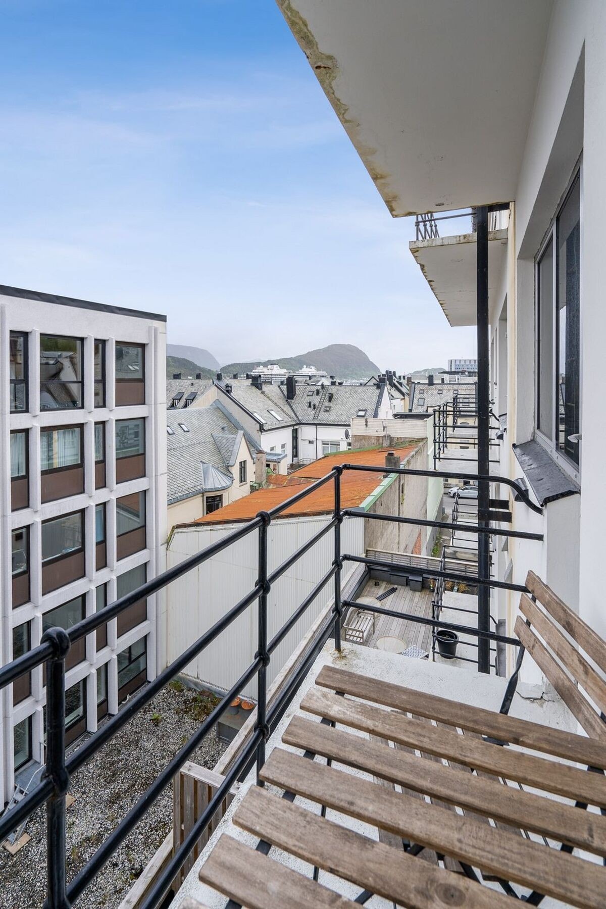 Støpt balkong på 2 m². Galleribilde