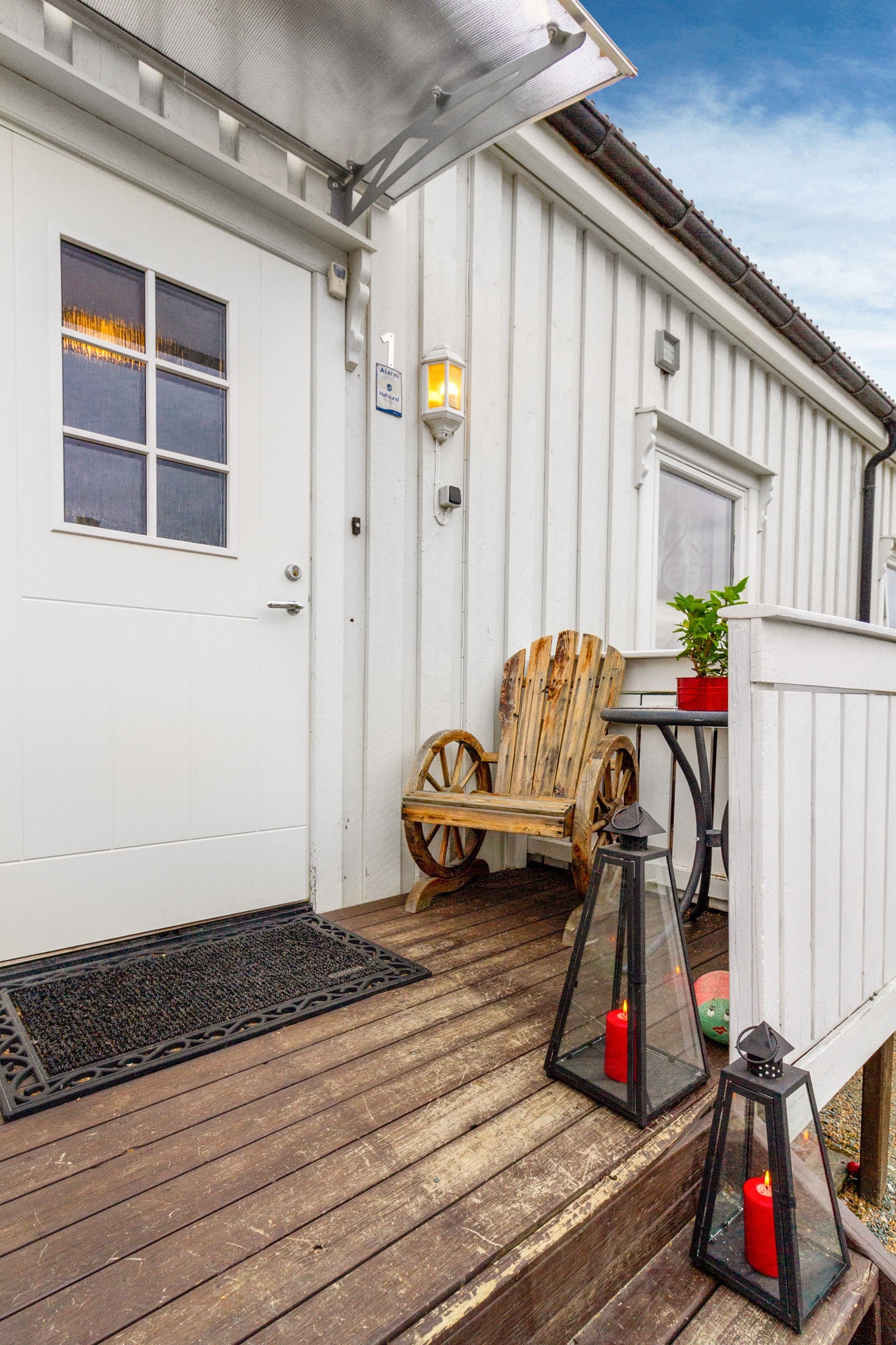 Hyggelig inngangsparti. Galleribilde