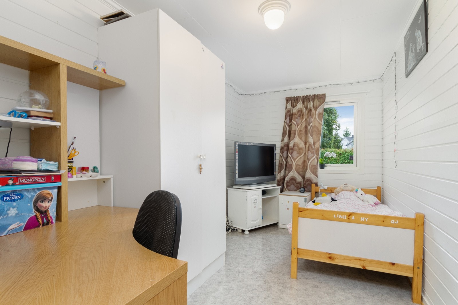 Det minste soverommet er på 10 kvm. Galleribilde