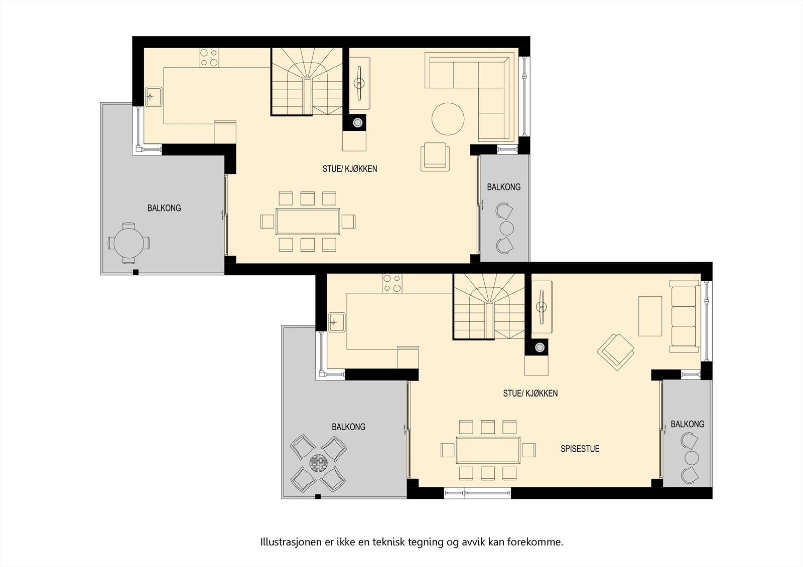 Plantegning 2. Etasje. Galleribilde