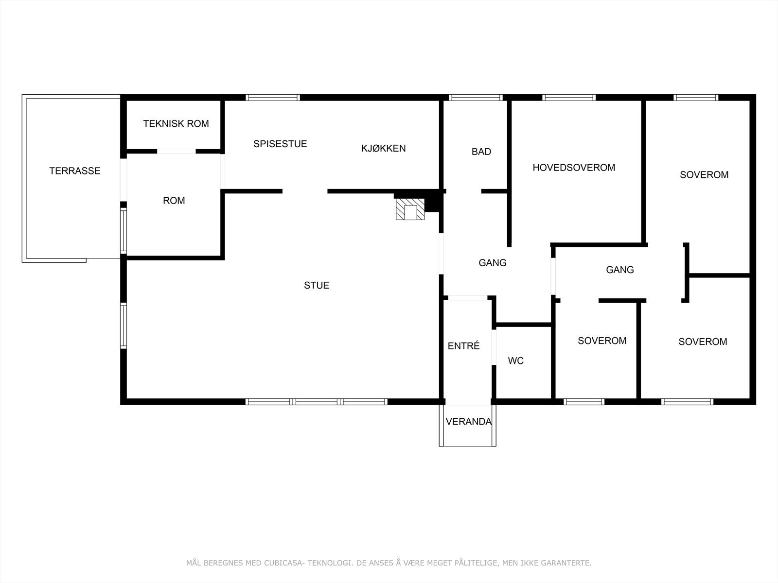 Plantegning. Galleribilde