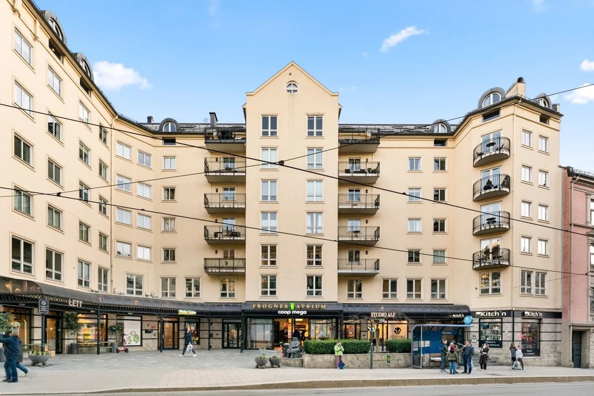 Fasade Frognerveien 8 Galleribilde