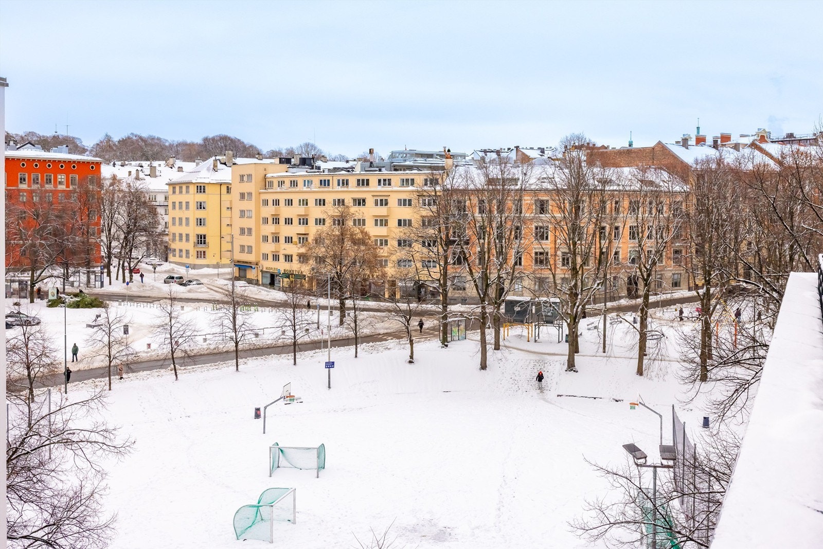 Utsyn fra balkongen. Galleribilde