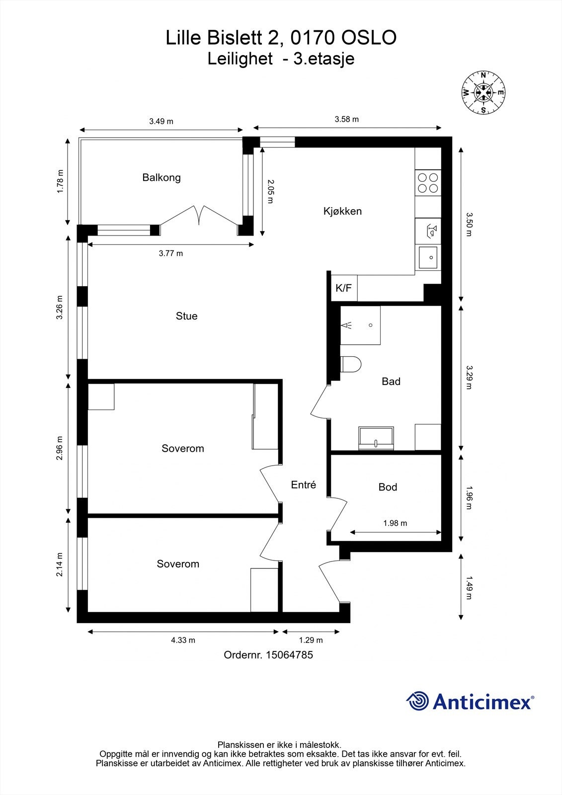 Plantegning. Galleribilde