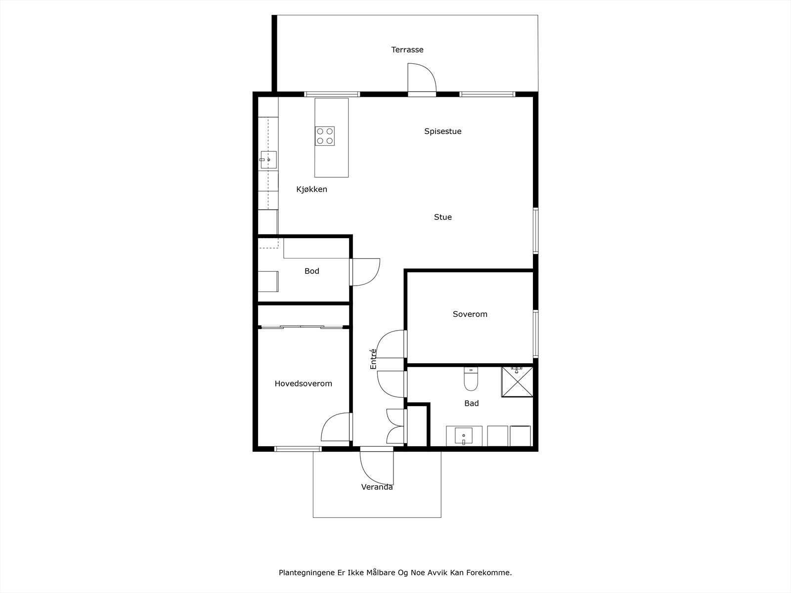 Plantegning - 1. etasje Galleribilde