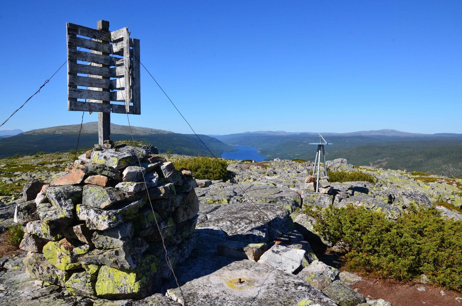 Toppen av Skagsvola Galleribilde