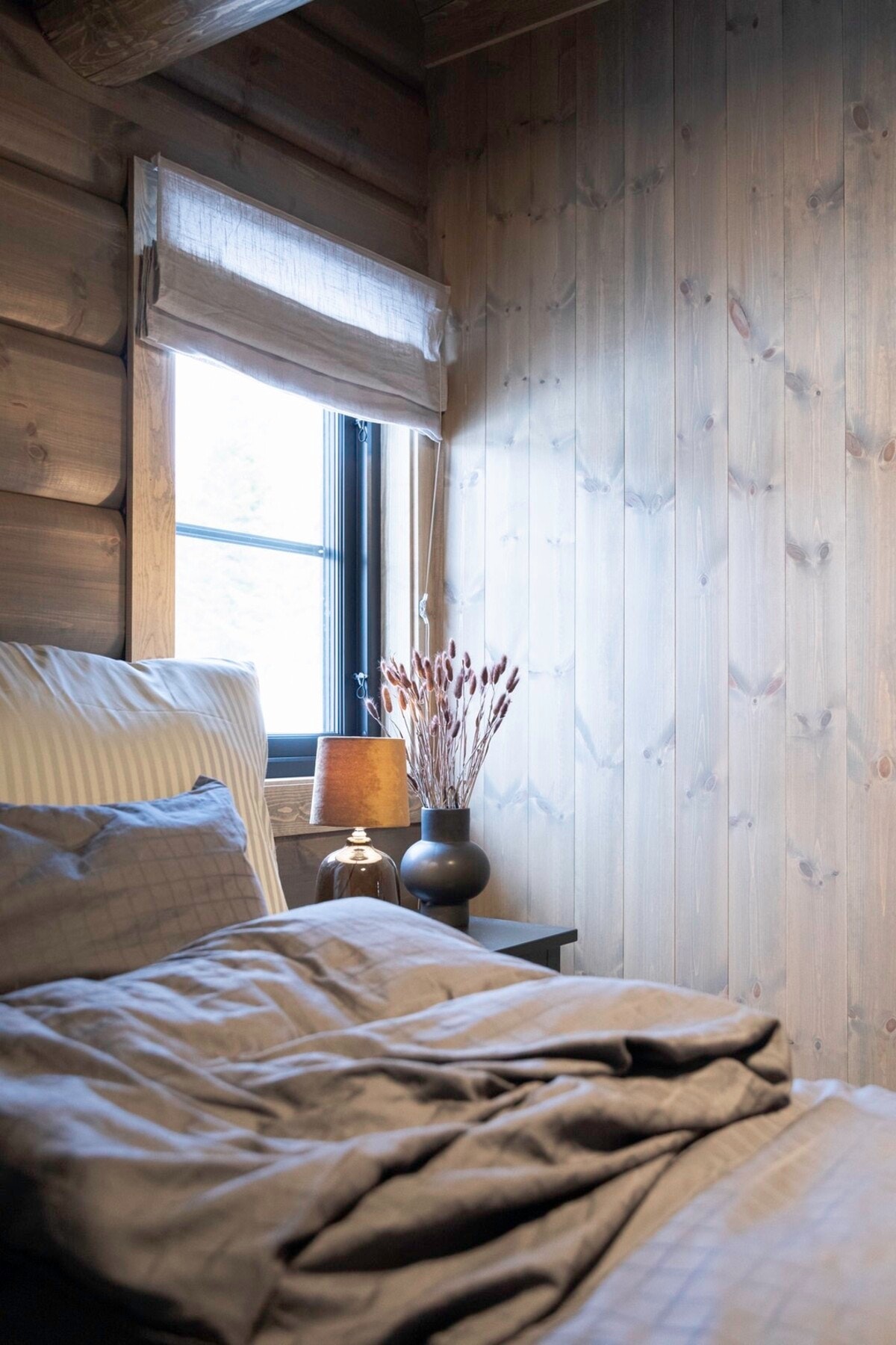 Foto fra en kundetilpasset hytte i tilsvarende modell Galleribilde