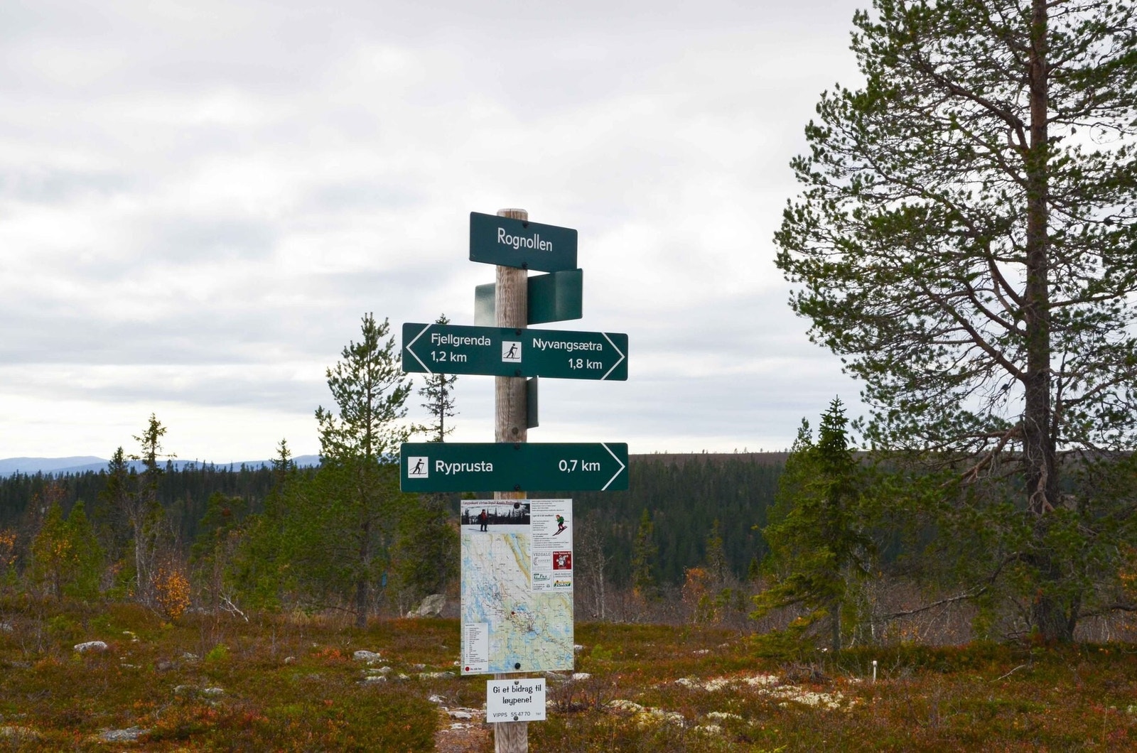 Rognollen, en liten topp i nærheten Galleribilde